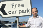 Luke Hall MP is demanding that car parking be kept free in South Gloucestershire