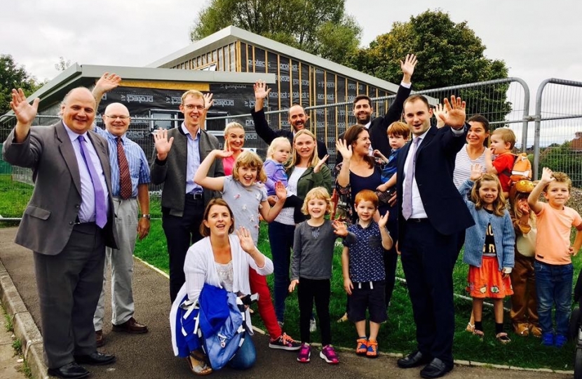 Local MP, Councillors and the Pre-School 
